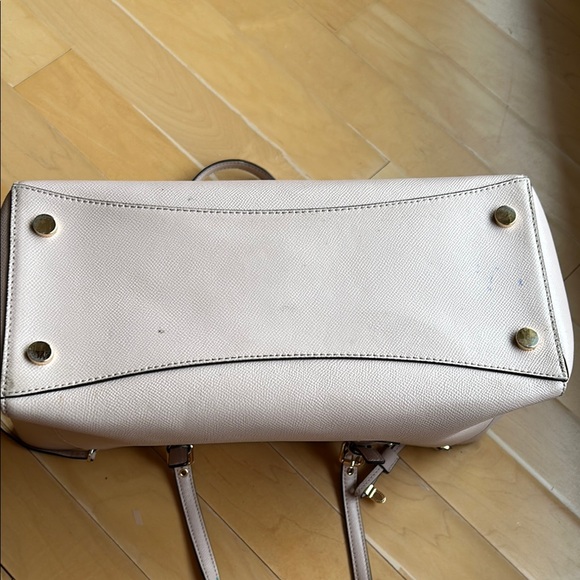 Michael Kors Tan Leather Tote Bag - Picture 7 of 14